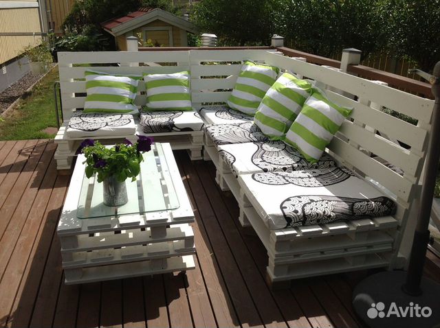 Аренда мебели из палет