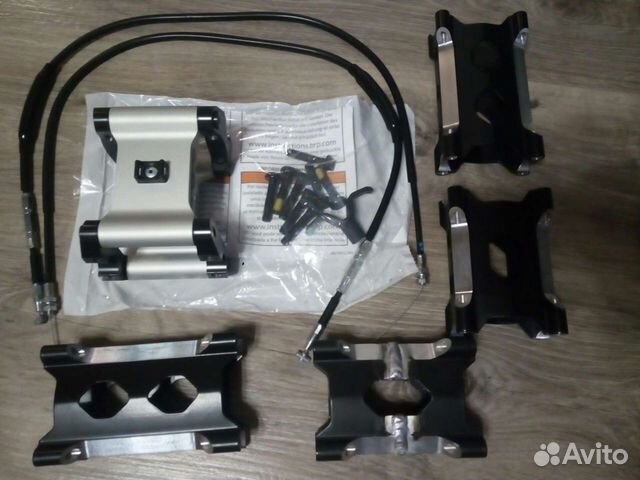 Проставки для снегохода с тросом газа