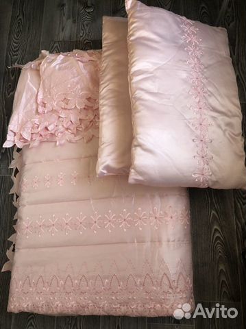 Комплект шторы,покрывало,подушки,простыня