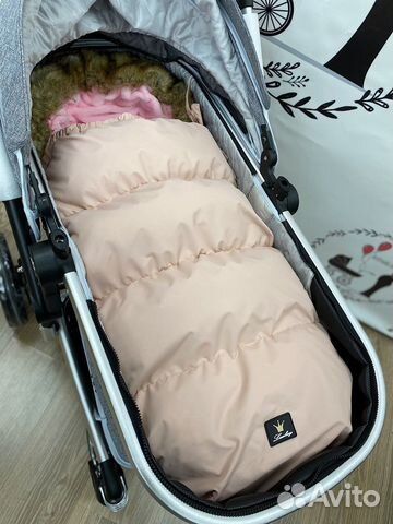 Зимний конверт в коляску и санку elodie details