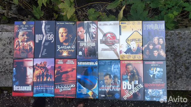 Видеокассеты с записями. Новые. Запечатанные