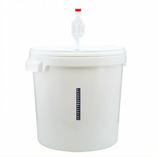 Емкость, бак для брожения 32 литра в сборе