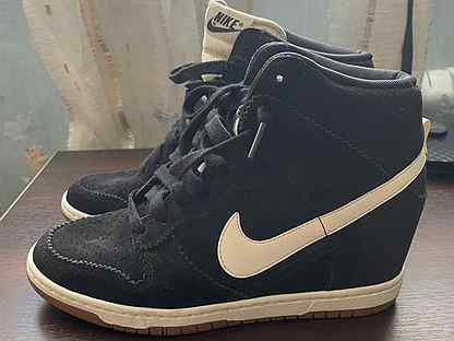 nike dunk sky hi black