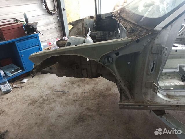 Передняя левая четверть BMW E46