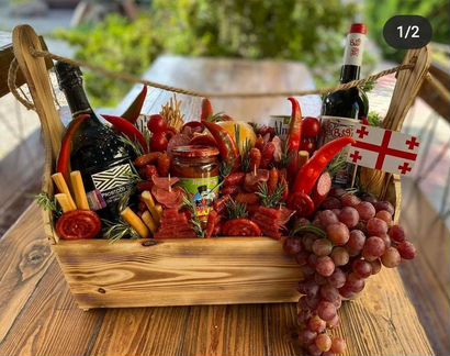 Подарочный набор бокс букет