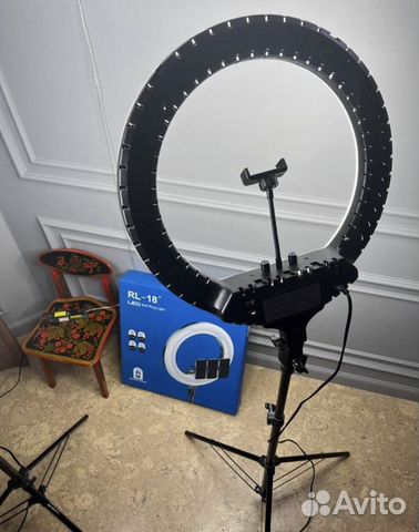 Кольцевая лампа RL-14/RL-18 45 см с штативом