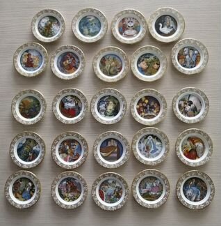 Коллекционные фарфоровые тарелки Franklin Porcelai