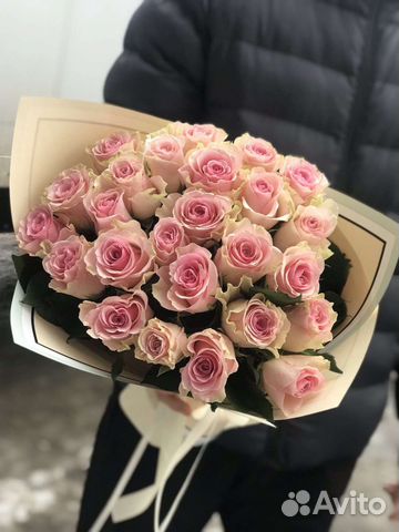 Букет 25 роз/ Доставка