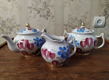 Сервиз дфз, пепельницы, тарелка СССР