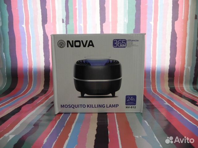 Лампа от комаров малая nova