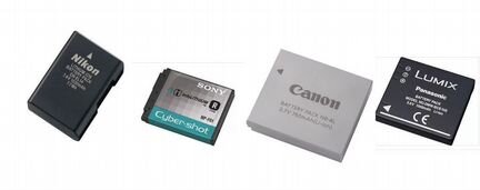 Аккумуляторы и зарядные устройства для фотоаппарат