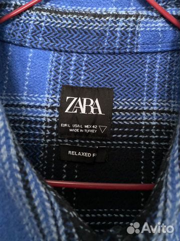 Куртка-рубашка из фланели в клетку Zara