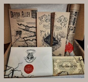 Письмо из из Хогвартса- подарочный набор