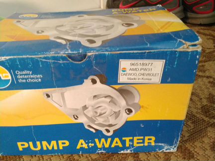 Помпа шевроле спарк Новая