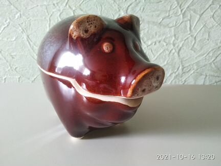 Горшок для запекания «поросенок». Новый