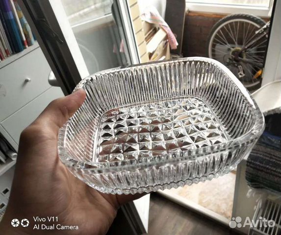 Хрустальная миска