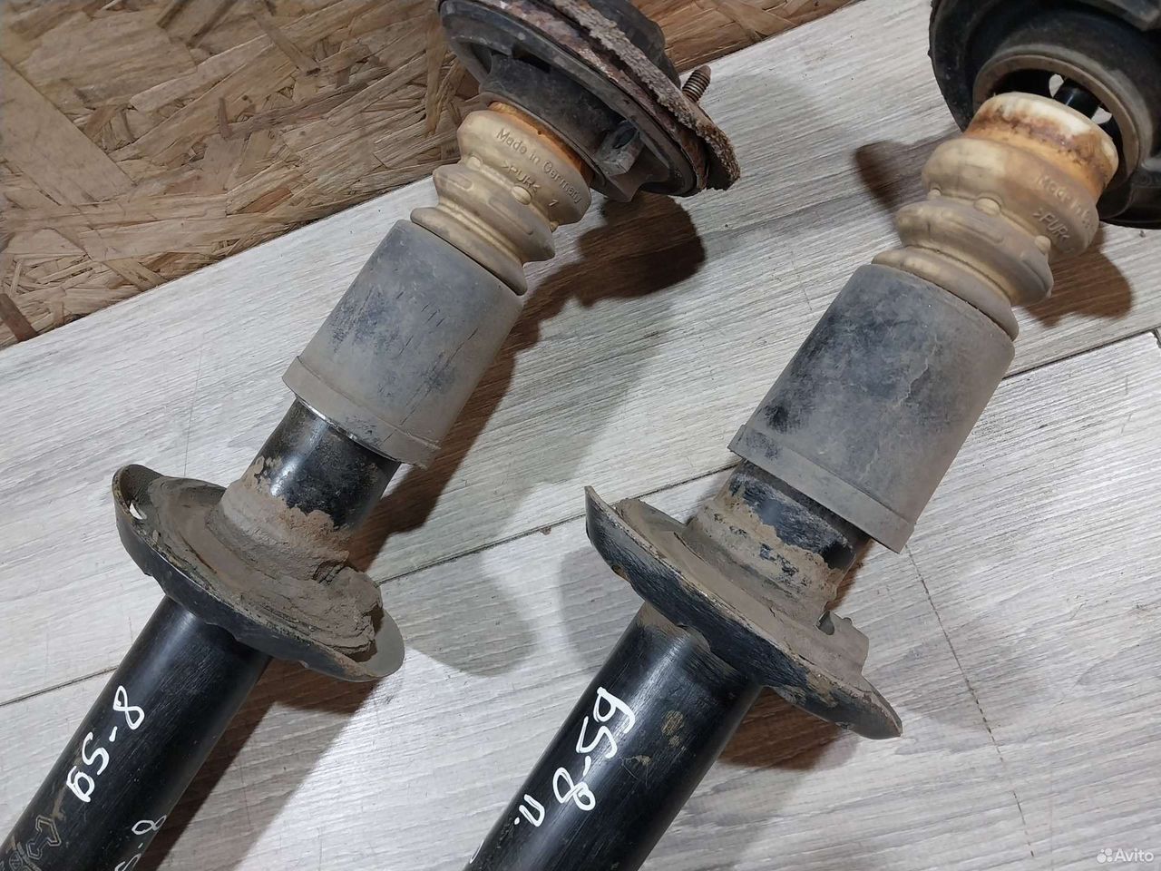 Амортизаторы передние Volkswagen Passat B5 Audi A4 — фото 6