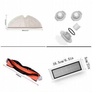 Сменные тряпки и фильтры для пылесоса xiaomi