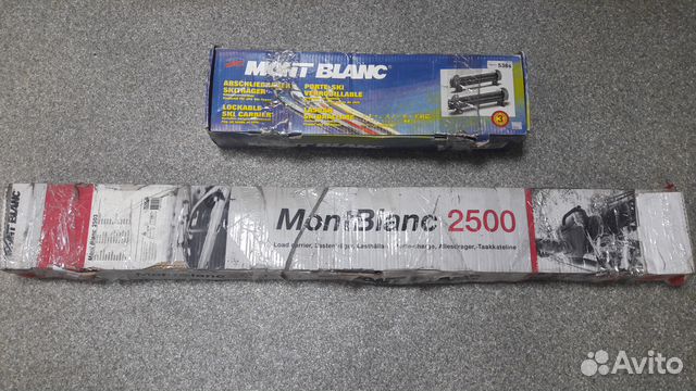 Багажник на крышу Montblanc 2500 иКрепление MontB