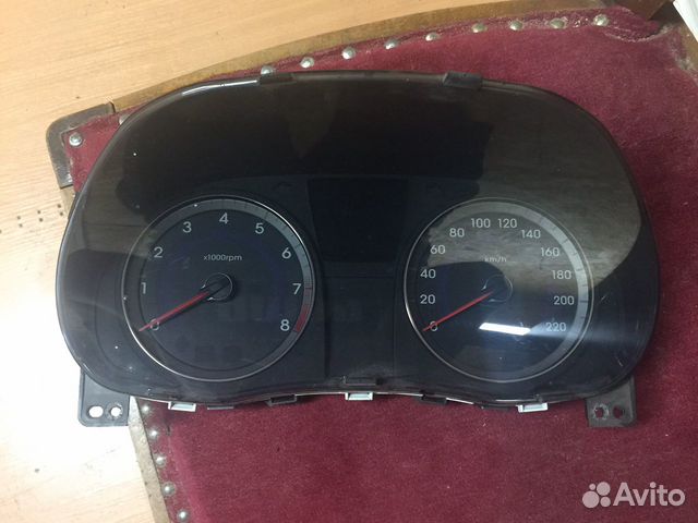 Хундай Солярис панель приборов, комбинация купить в Дзержинске ...