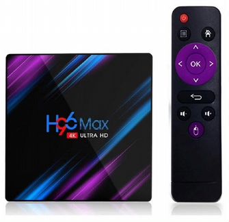 Смарт тв-приставка H96 Max 4/32 Гб,android 11