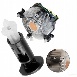 Клипсы ножки крепление кулера