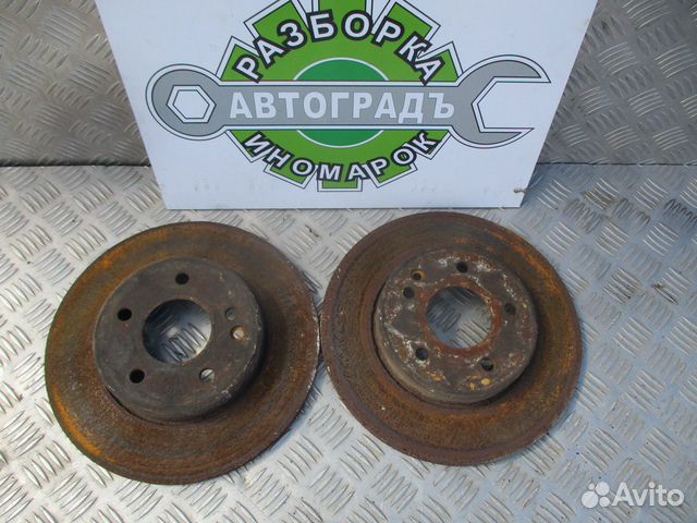 Диски тормозные передние не вентилир Mercedes W202