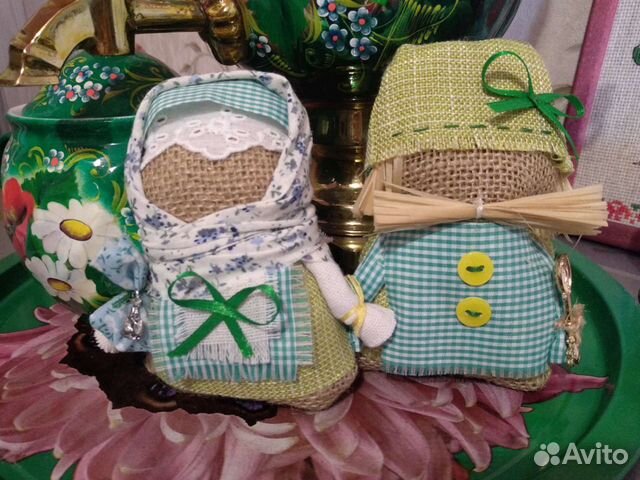 Крупеничка и Богач - кукла оберег