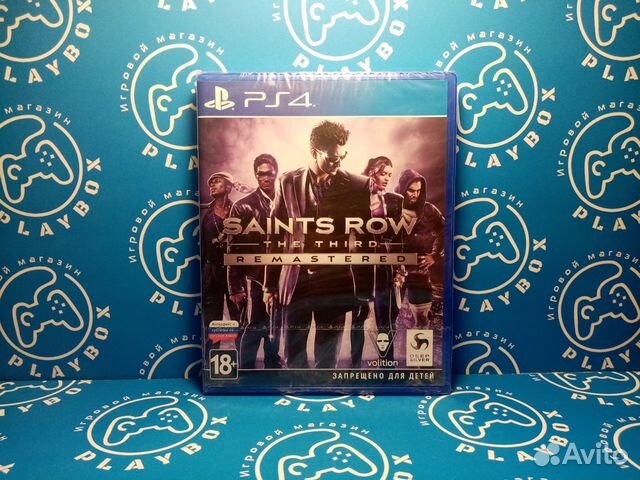 Saints Row The Third Remastered PS4 новый