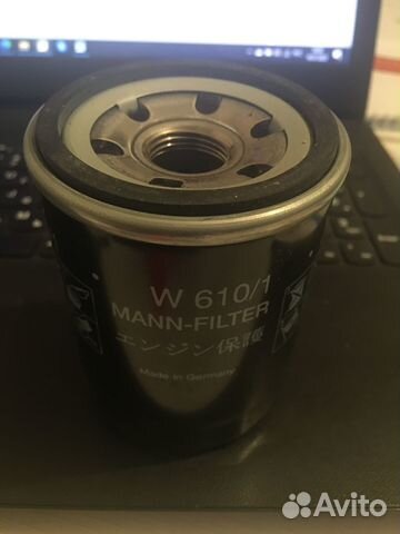 Масляный фильтр mann W610/1