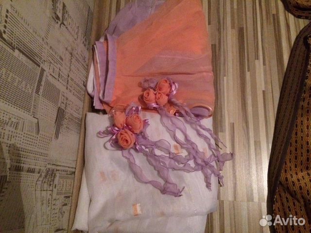 Тюль с ламбрекеном новый