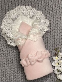 Комплект на выписку для девочки зима