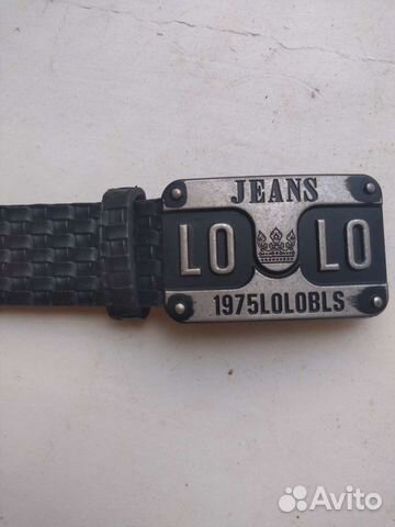 Ремень чёрный унисекс 90 см