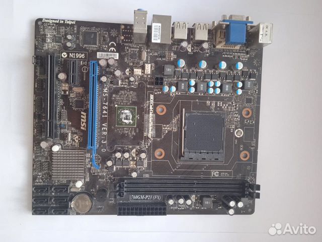 Материнская плата msi 760gm p23 fx какой процессор