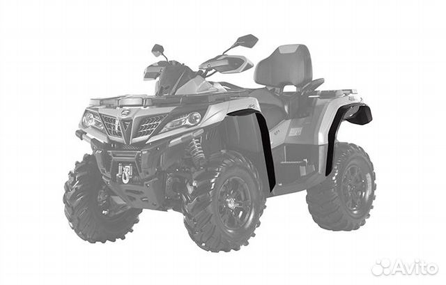 Расширители арок крыльев CF moto X8 H.O. / X10 EPS