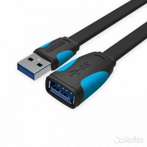 Кабель удлинитель USB3.0 аm/AF 2м Vention #153074