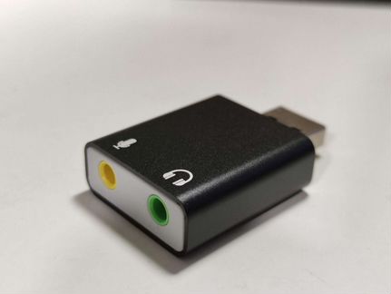 Звуковая карта usb (хороший звук)