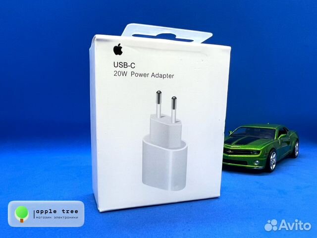 Блок Apple Type-C 20W с поддержкой Быстрой зарядки