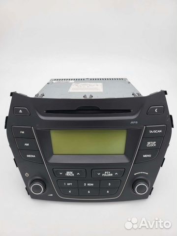 Штатное головное устройство hyundai santa fe new