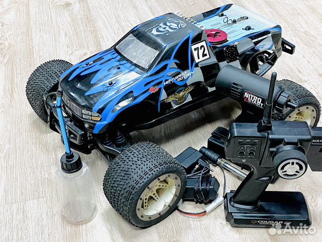 Thunder tiger MTA-4 S50 1/8 нитро монстр