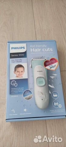 Детская машинка для стрижки волос Philips новая