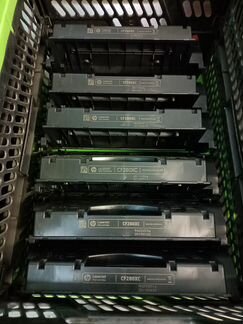 Картриджи б/у первопроходные HP, Canon