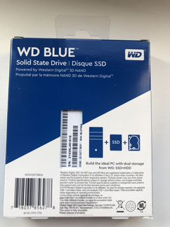SSD Western Digital WD Blue SATA 1Тб