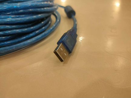Кабель для компьютера USB 2.0 10m