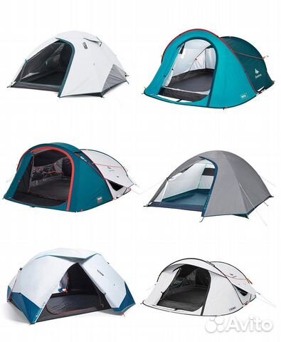 Палатки Новые В наличии Quechua Decathlon