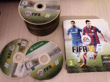 50шт fifa 15 xbox one