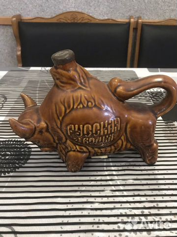 Керамический сосуд с житкостью 40 градусов