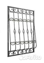Решетка на окно N 1318 кованая