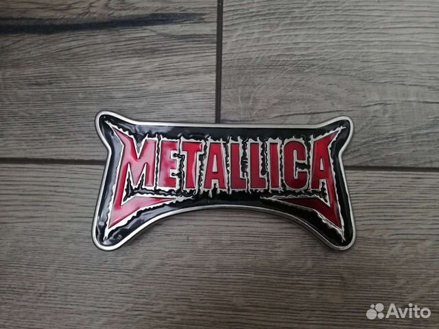 Metallica пряжка в ремень