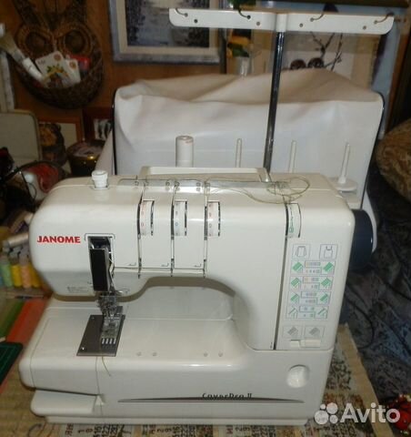 Распошивальная машина Janome cover pro 2